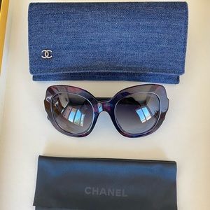 Chanel Sunglasses - Denim Box and Duster Cloth